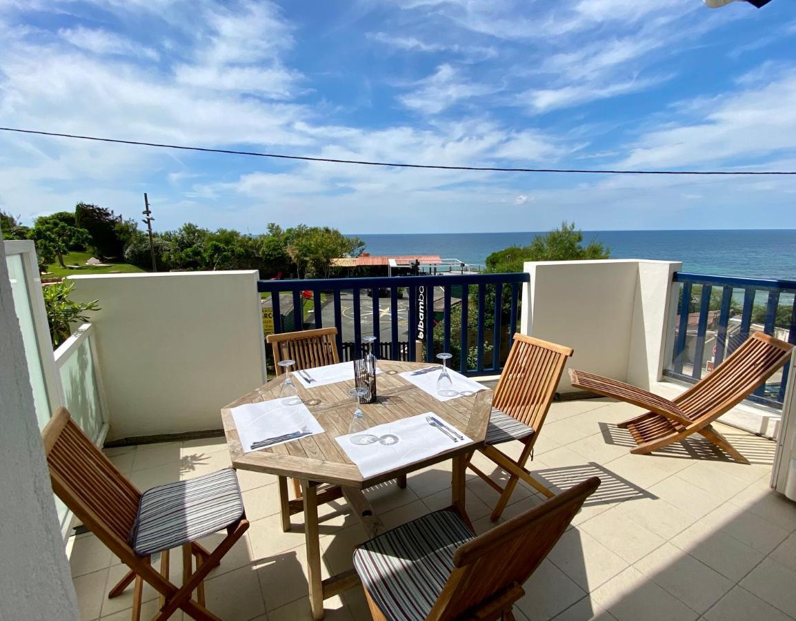 Bel Appartement Vue Mer - 1Er Rang Front De Mer Saint-Jean-de-Luz Exteriér fotografie